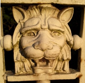 Mystery lion - who knows where this is in AG?